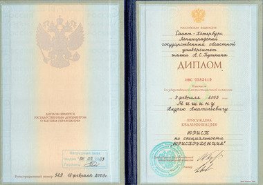 Диплом Мишин Андрей Анатольевич Диплом Мишин Андрей Анатольевич